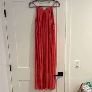 Cynthia Steffe Coral Pleated Wedding Dress